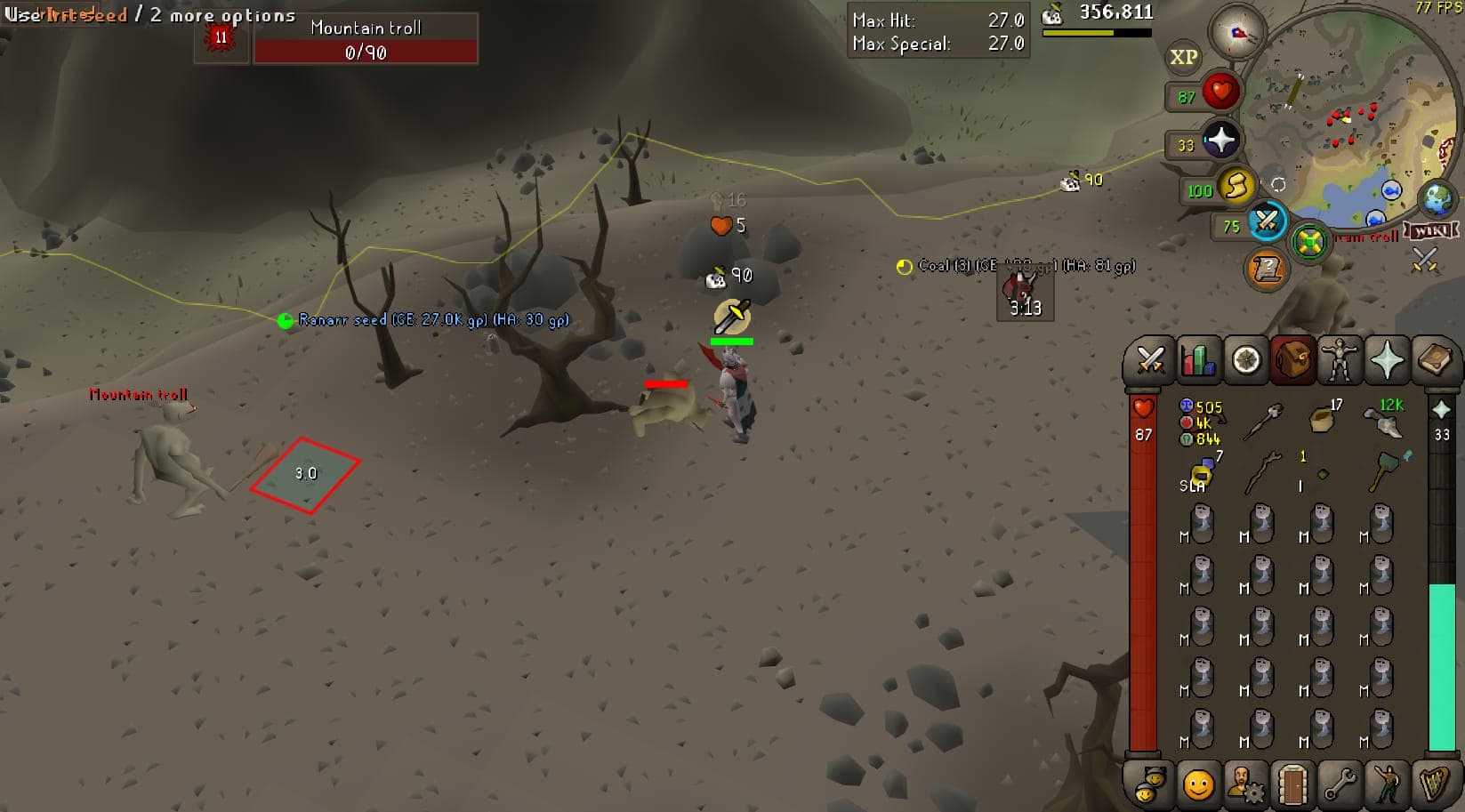 Event screenshot