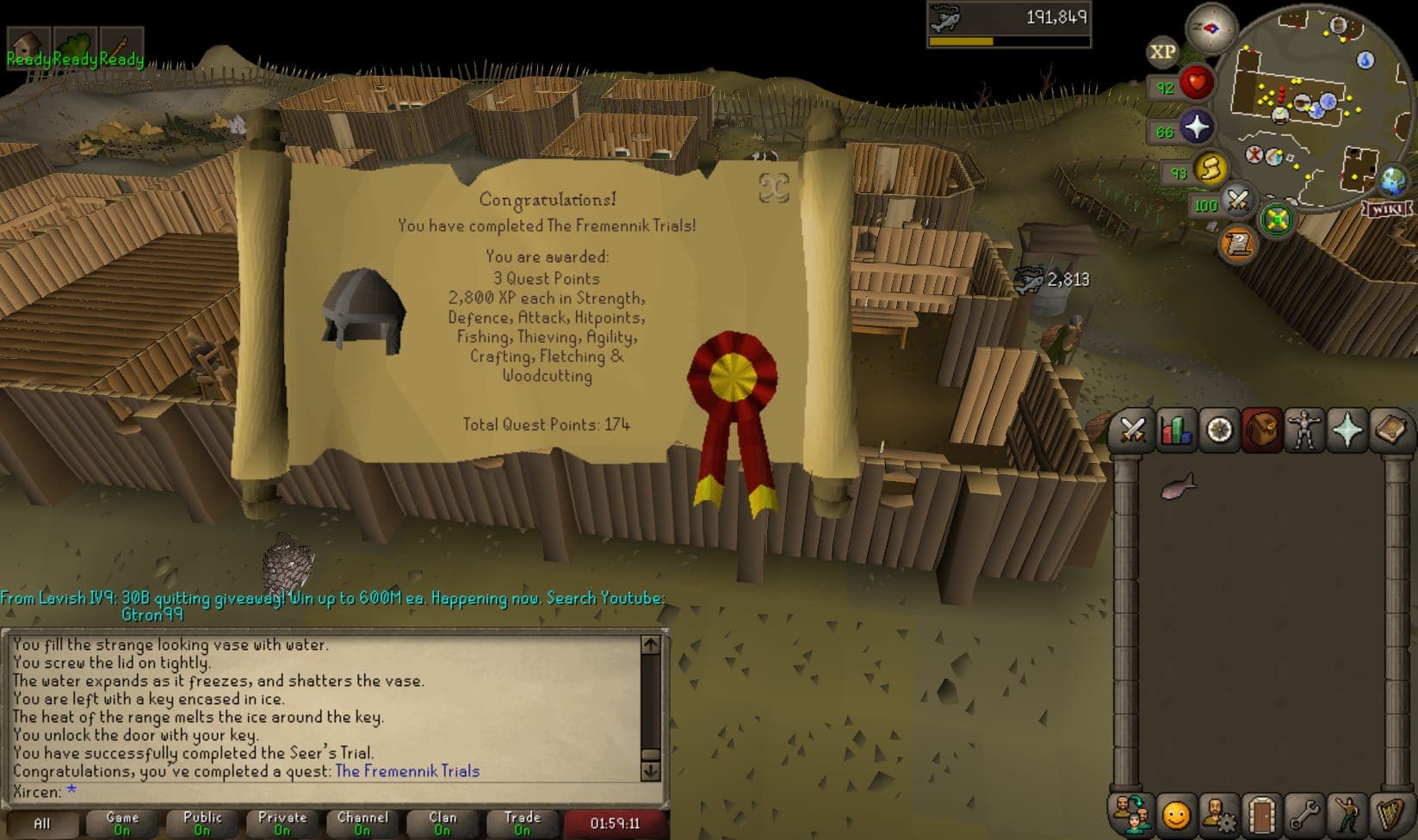 Event screenshot