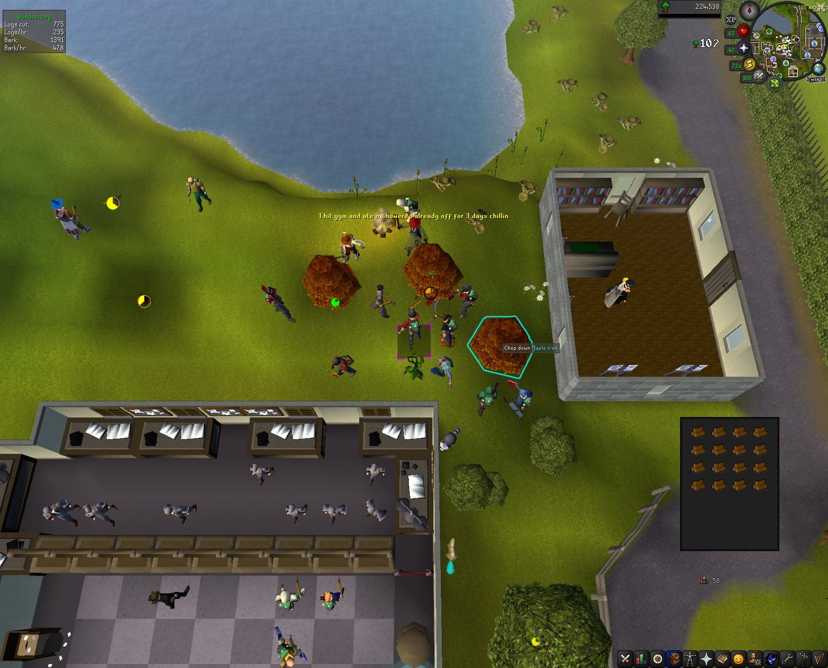 Event screenshot