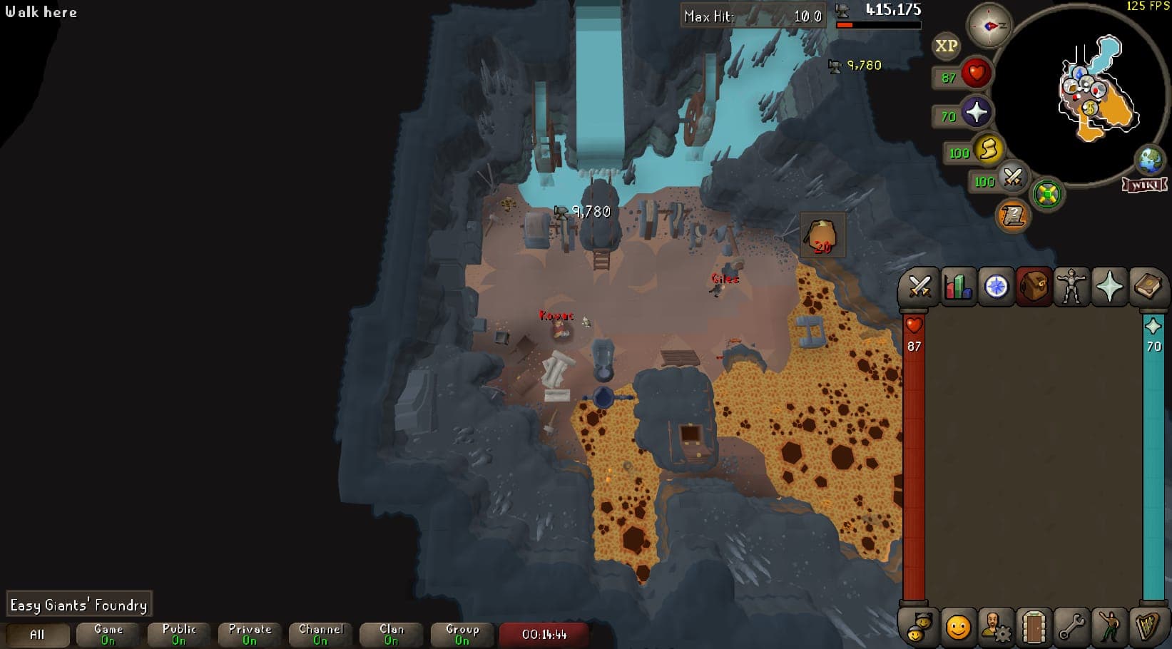 Event screenshot