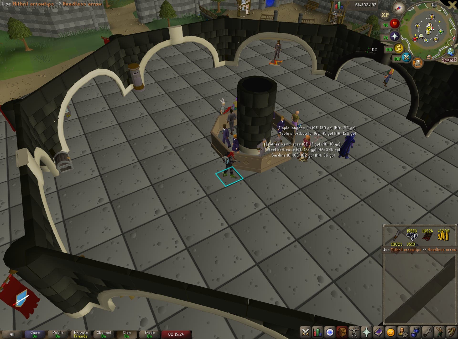Event screenshot