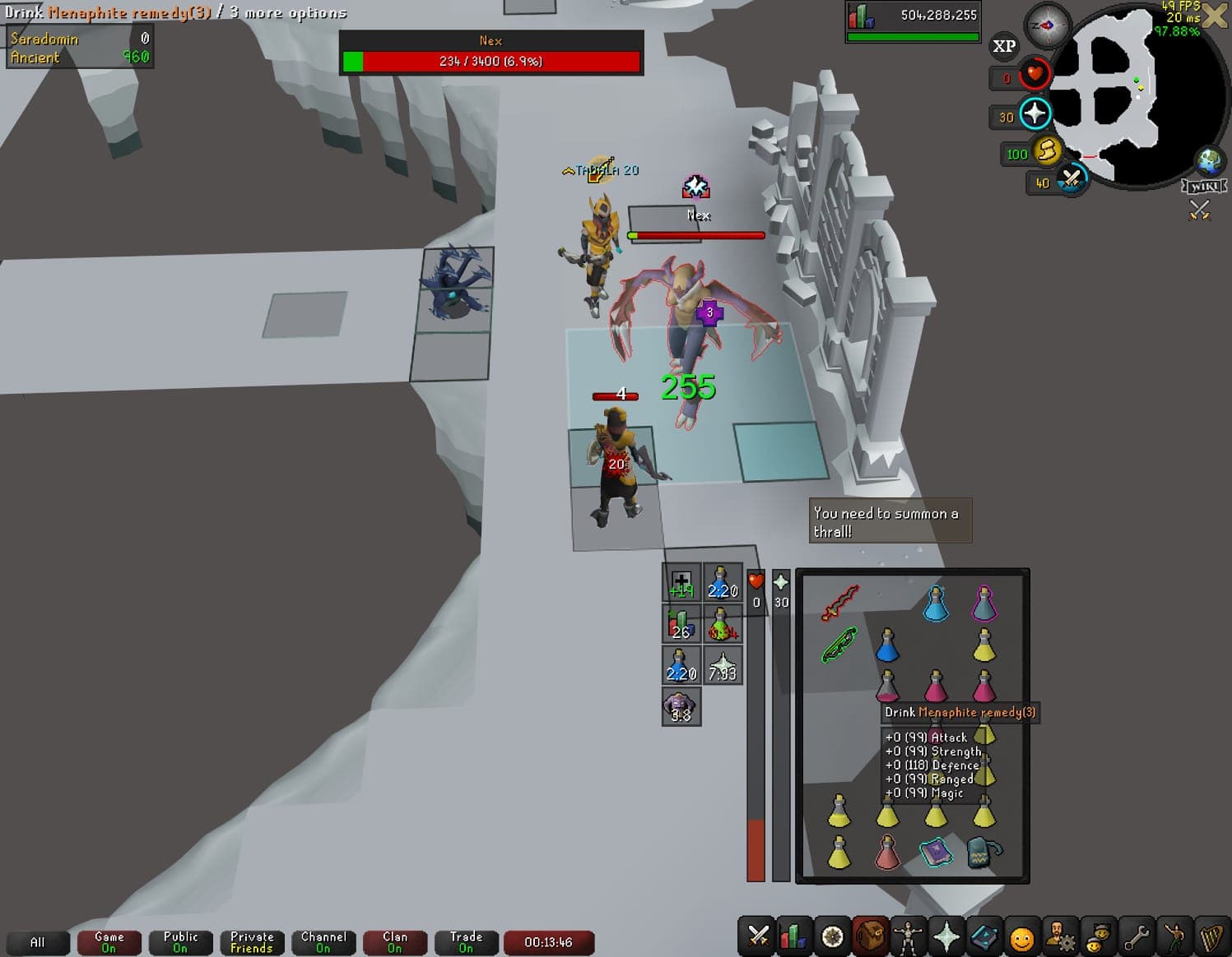 Event screenshot