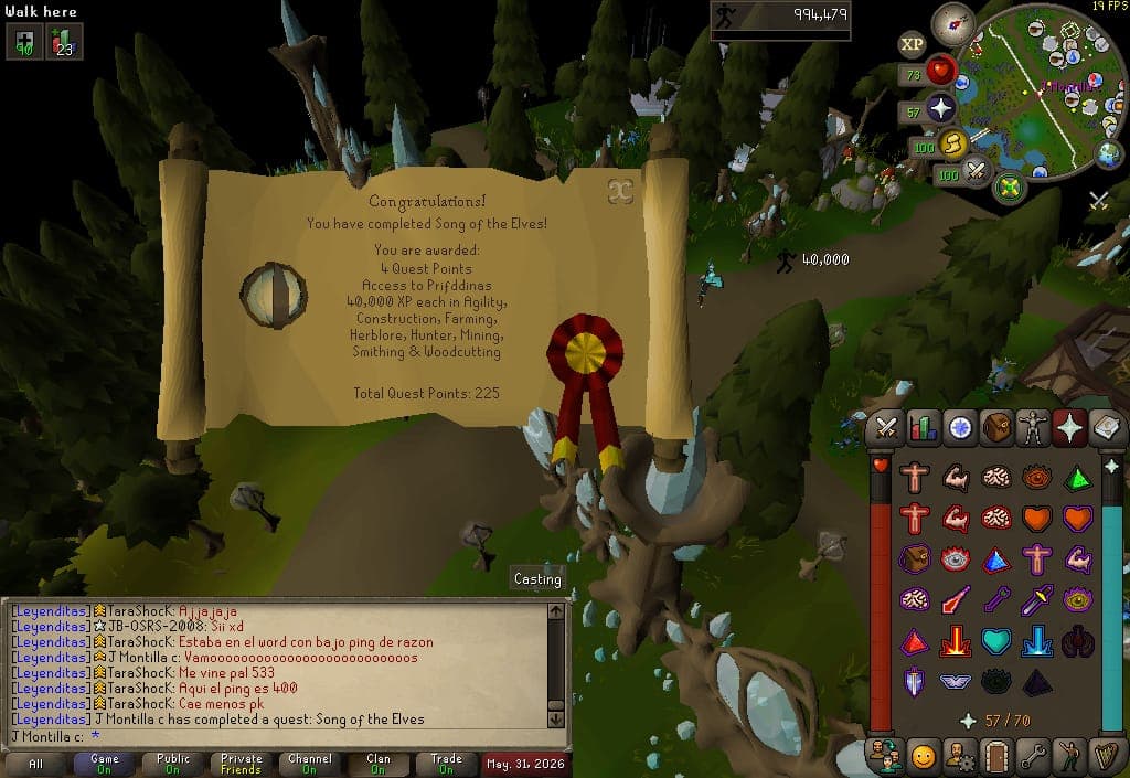 Event screenshot