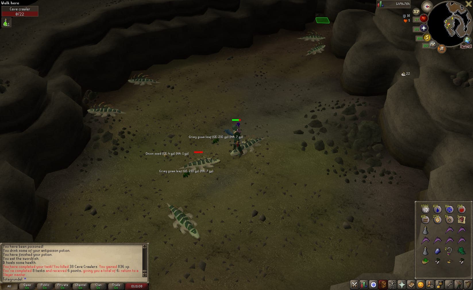Event screenshot