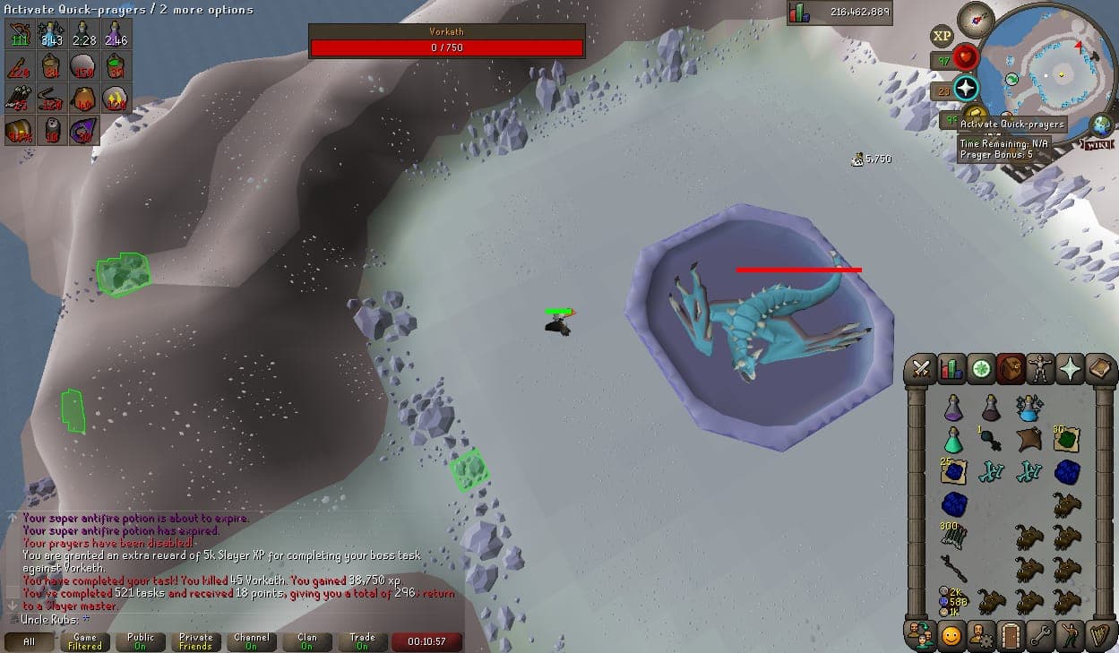 Event screenshot