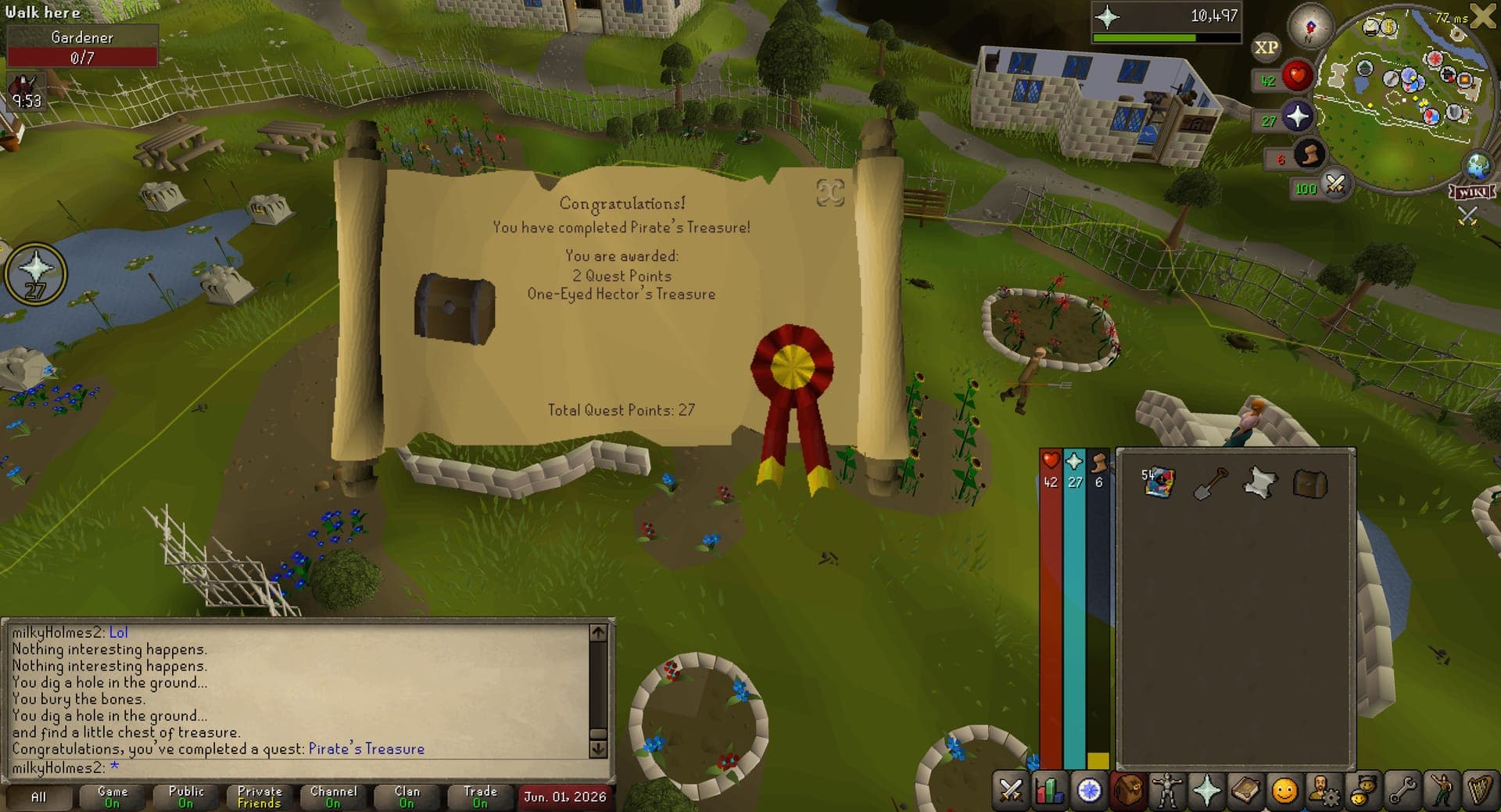 Event screenshot