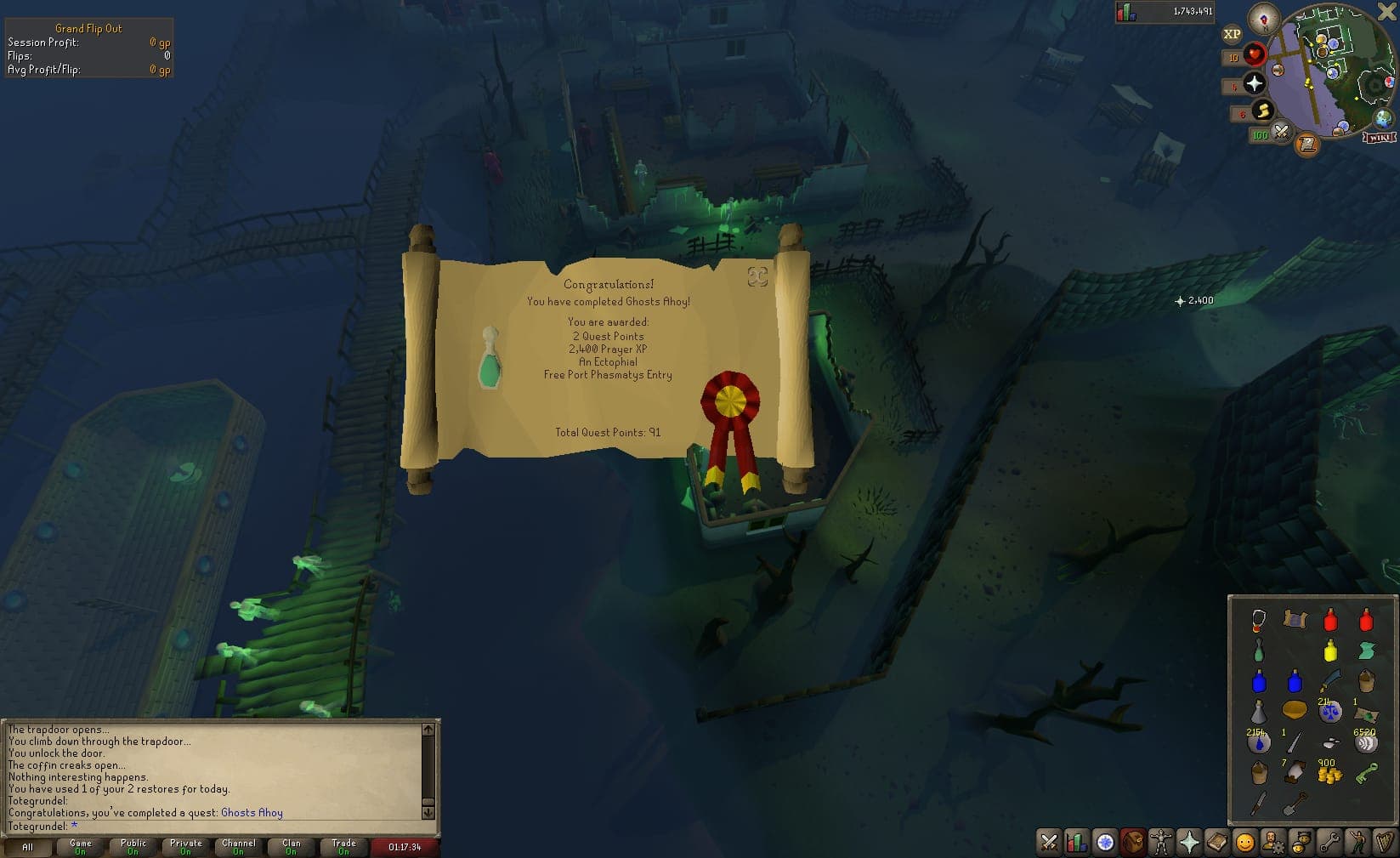 Event screenshot