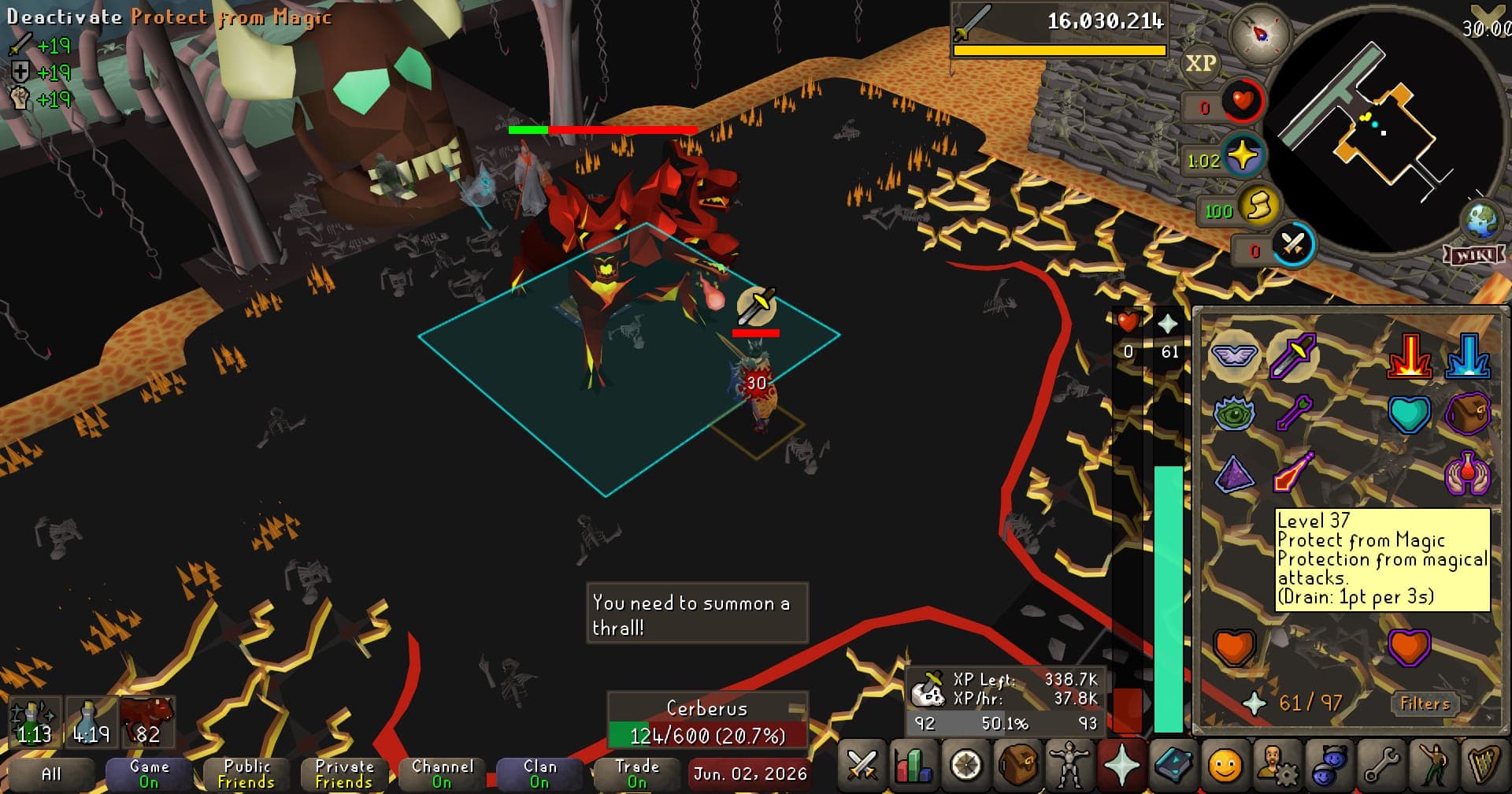 Event screenshot