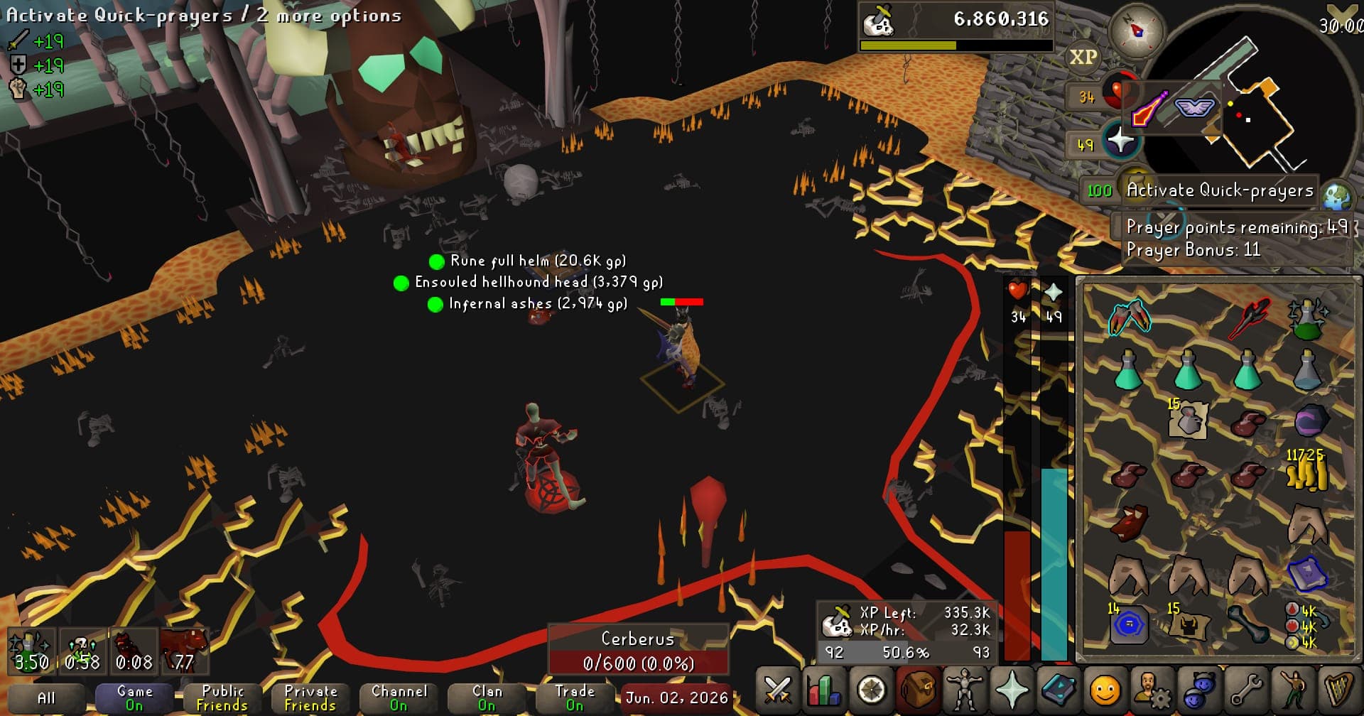 Event screenshot