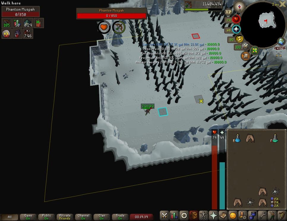 Event screenshot