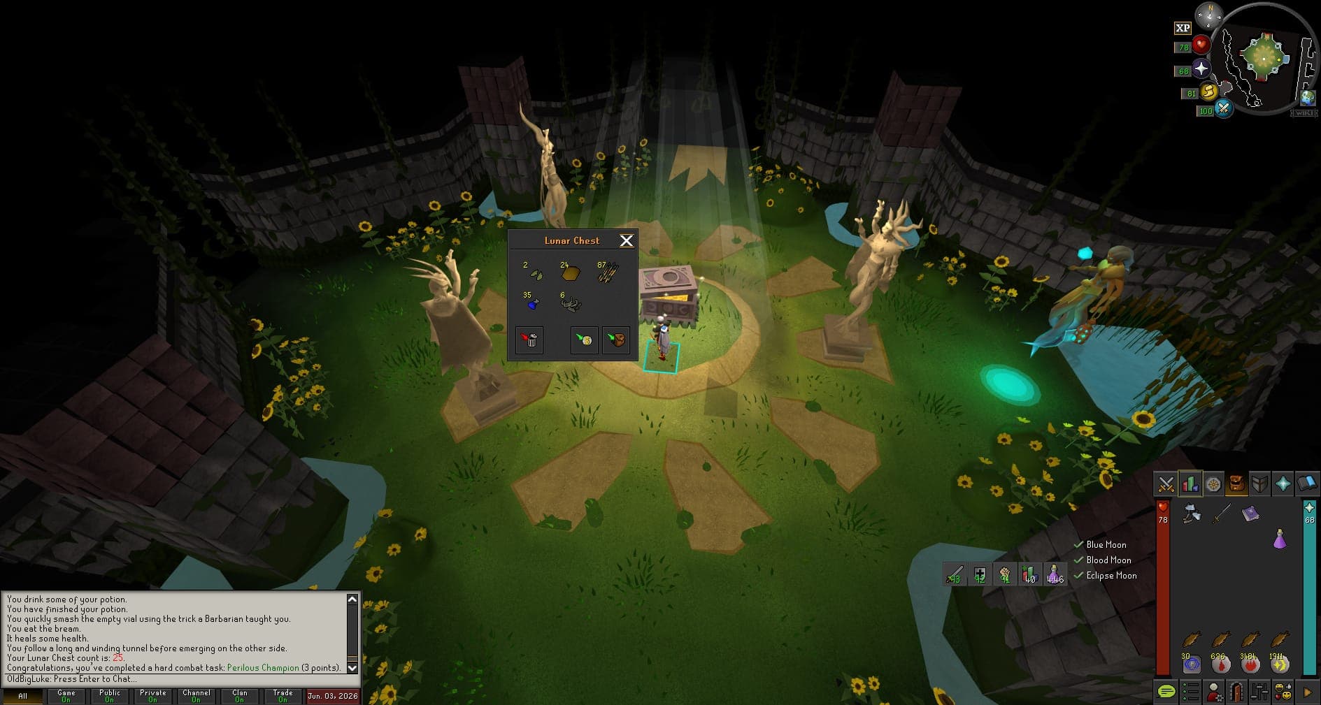 Event screenshot