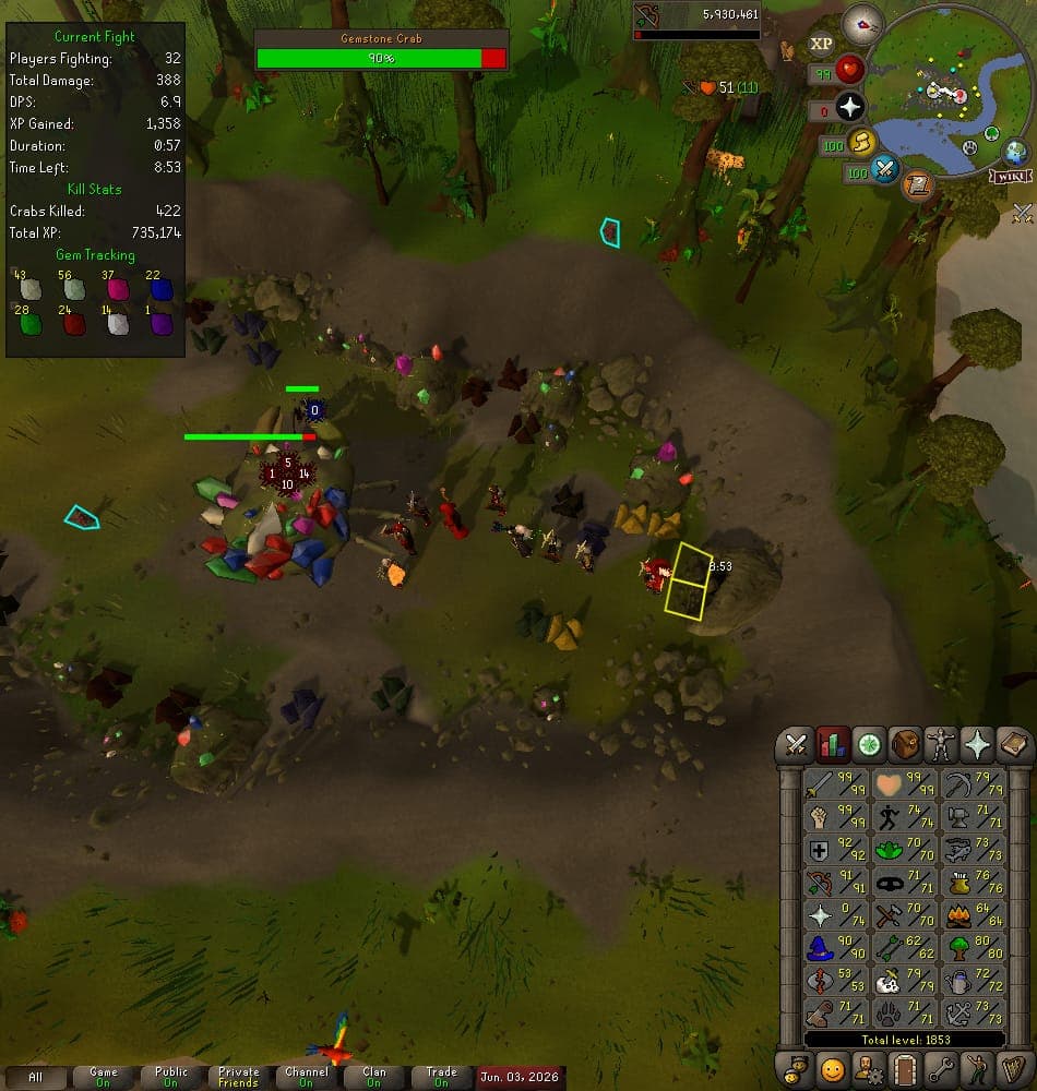 Event screenshot