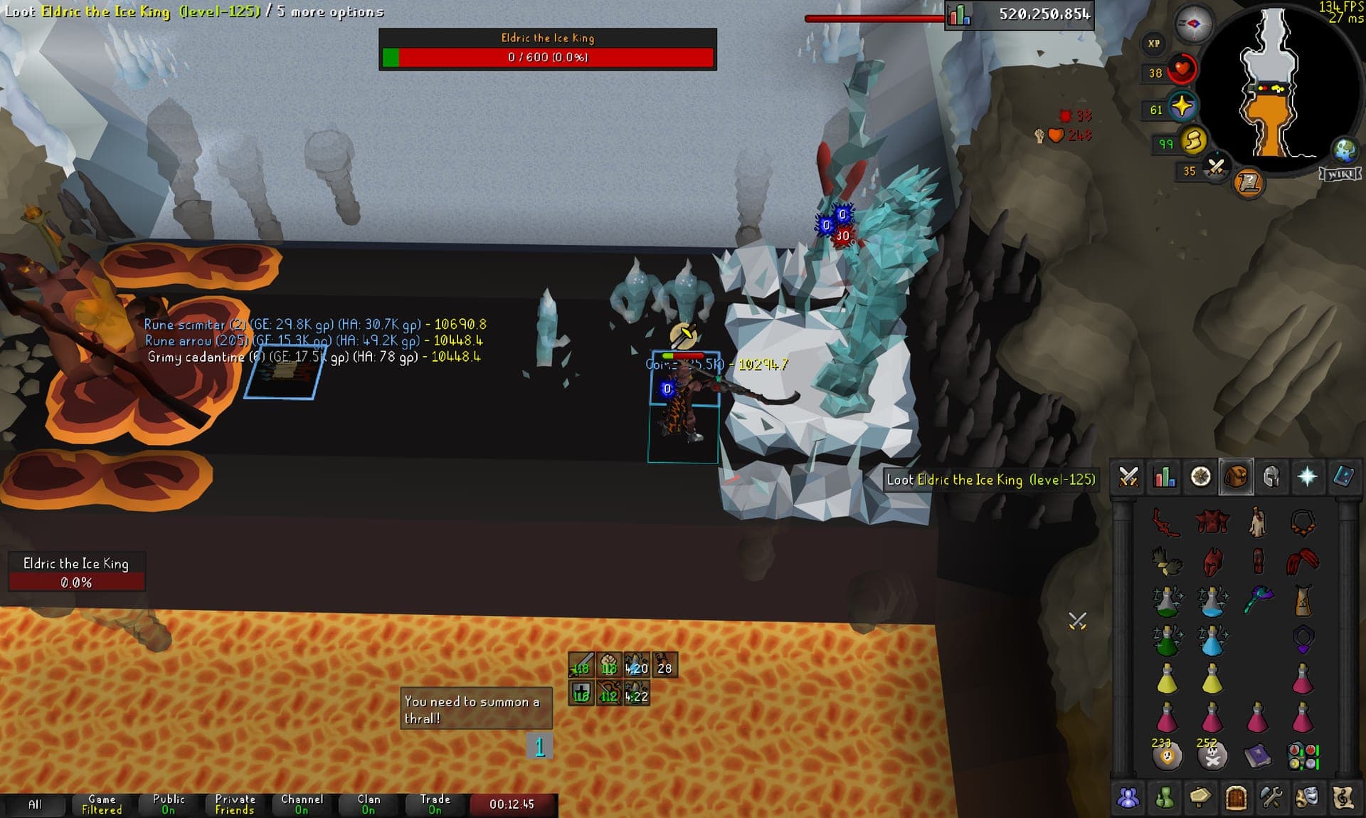 Event screenshot