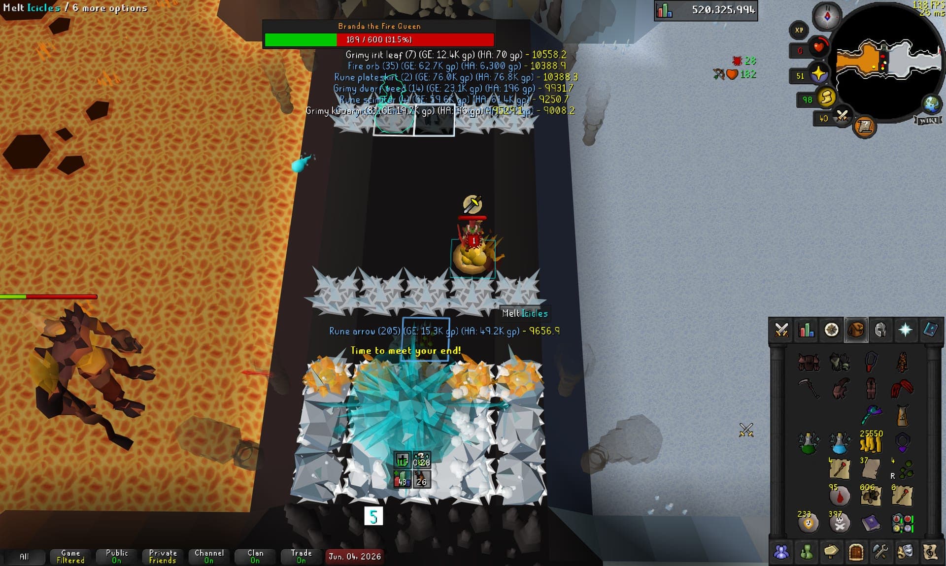 Event screenshot