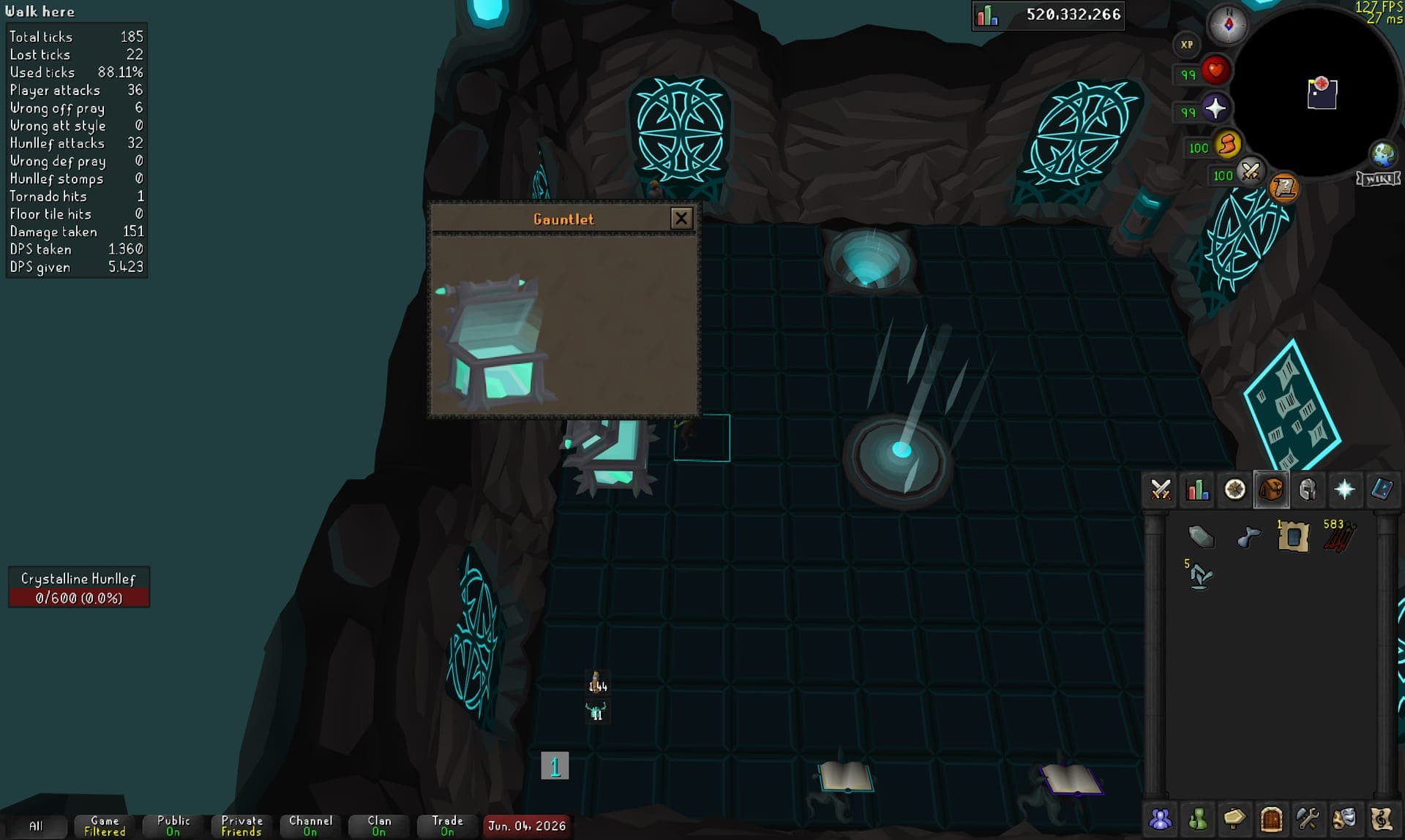 Event screenshot