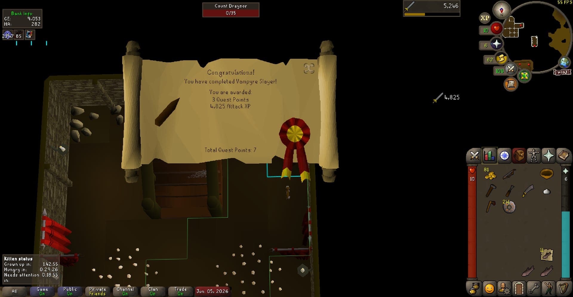 Event screenshot